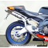 DOUBLE MUFFLER EXHAUST APPROVED MSR MOTORCYCLE APRILIA RSV 1000 R - FACTORY 2004/10 / TUONO R - FACTORY 1000 2006/10 UNDERSEAT